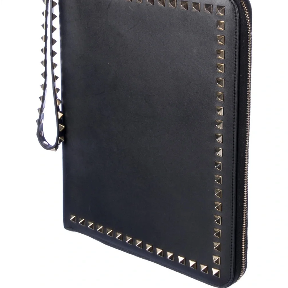 VALENTINO Rockstud Leather iPad Case - Picture 3 of 6